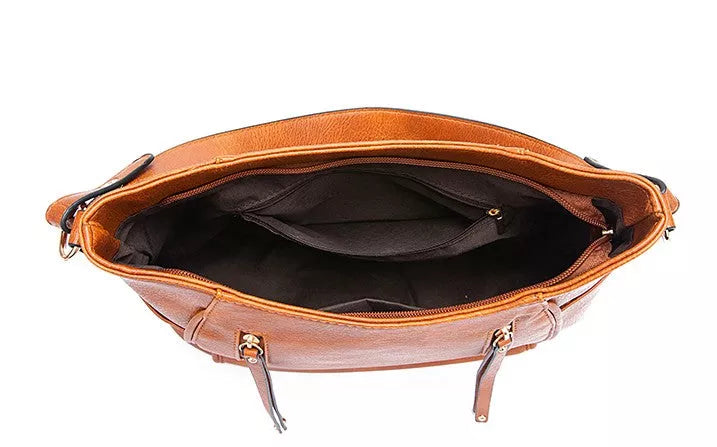 Georgia’s Timeless Elegance | Vintage Leather Bag