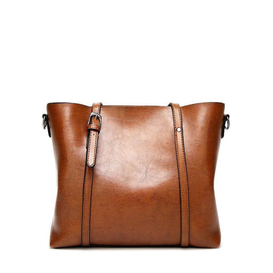 Grace's Leather Business Tote Bag