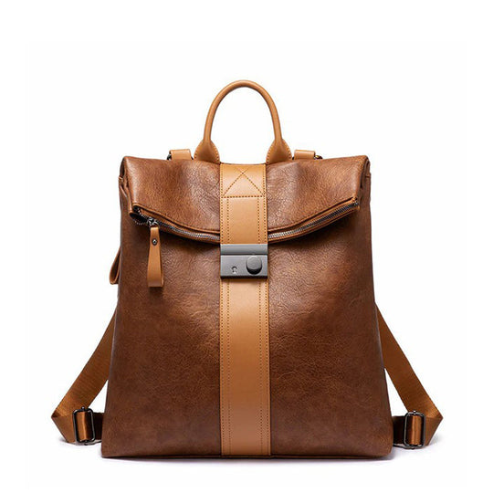 Unique Leather Backpack - Grace’s Style