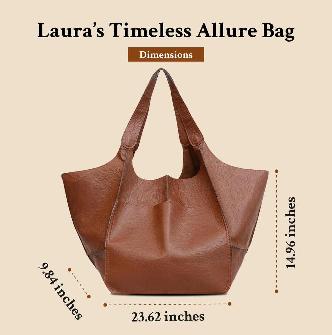 Laura’s Timeless Allure | Vintage Leather Bag