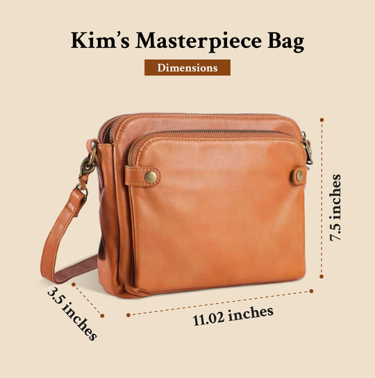 Kim’s Masterpiece | Leather Bag