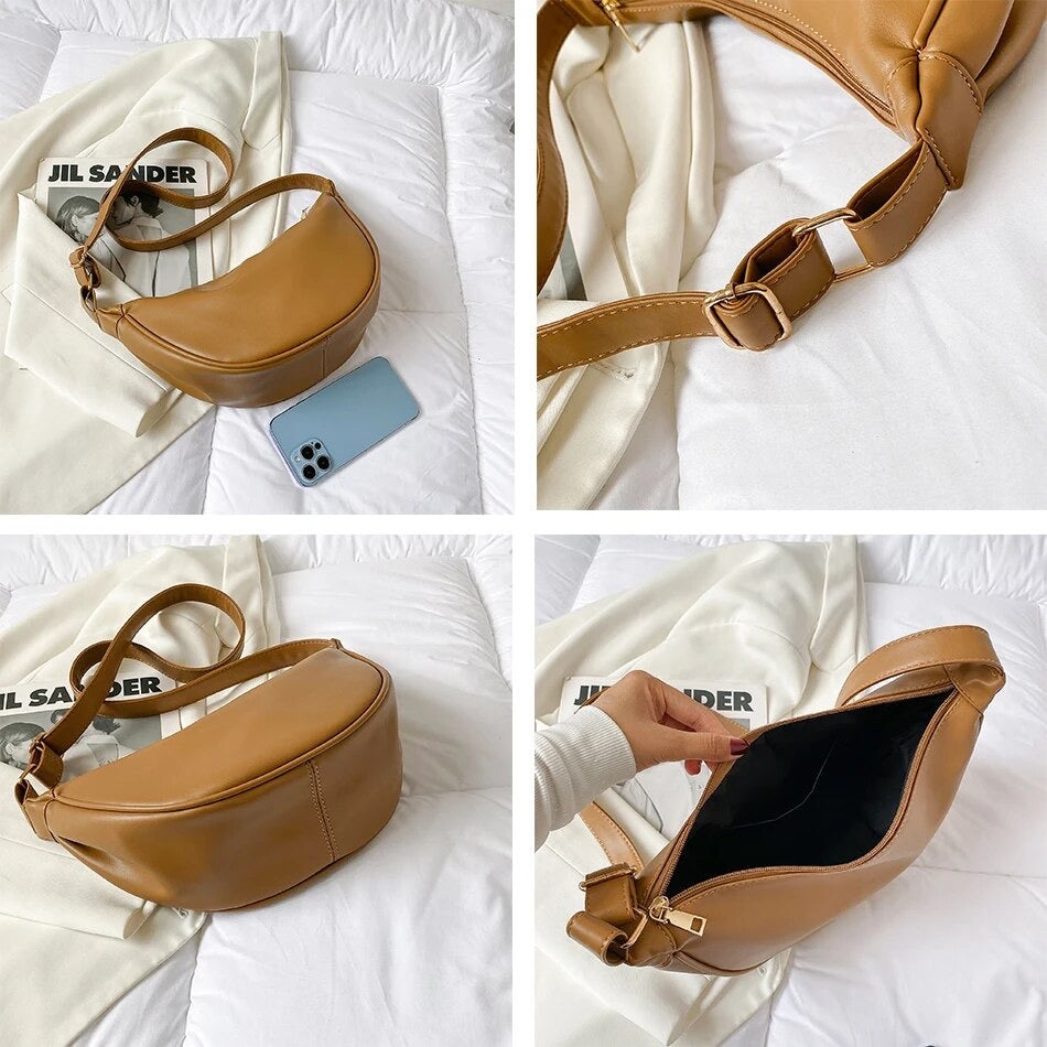 Hanna's Elegance | Compact Leather Bag