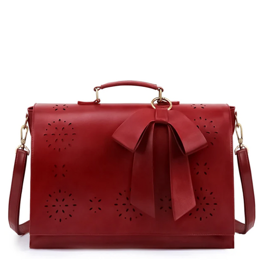 Mei Lin’s Elegant Bow-Tie Satchel