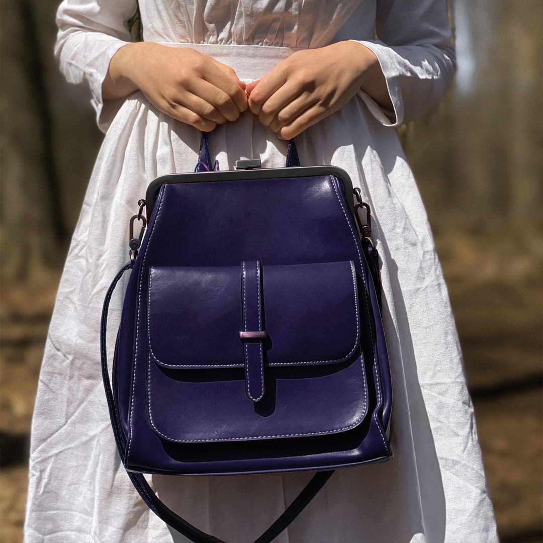 Mei Lin’s Water-Resistant Convertible Backpack