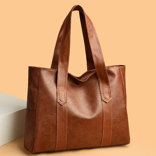 Mei Lin’s Minimalist Luxe | Soft Leather Shoulder Bag