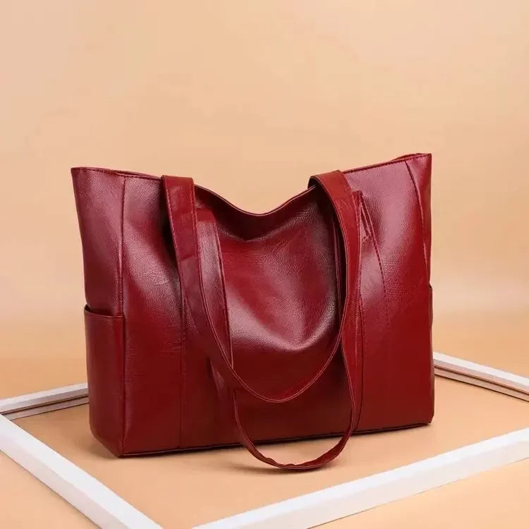 Mei Lin’s Minimalist Luxe | Soft Leather Shoulder Bag