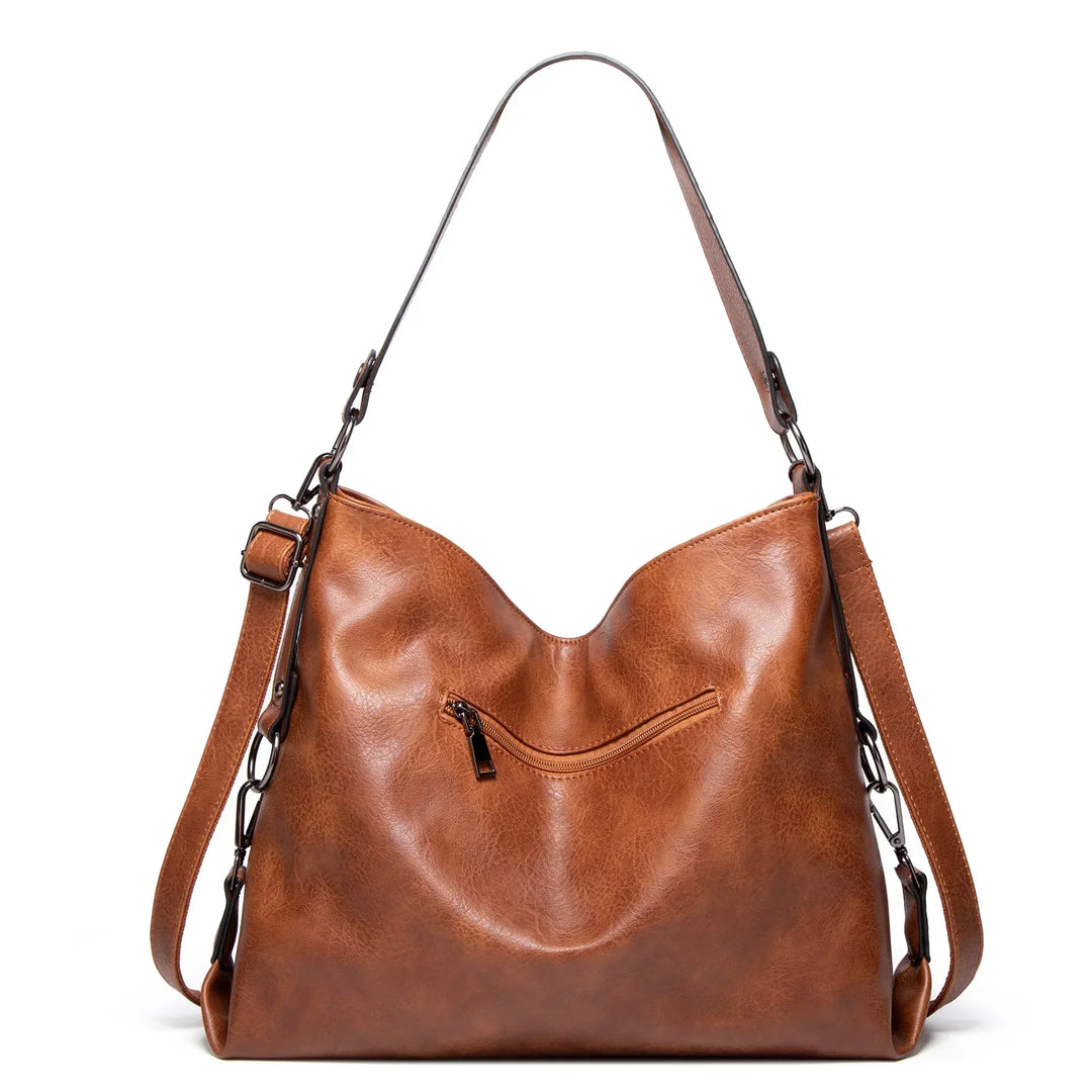 Priscilla’s Vintage Charm | Leather Bag