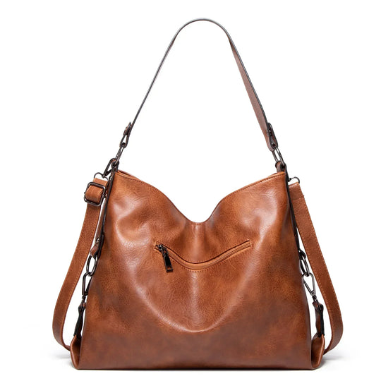 Priscilla’s Vintage Charm | Leather Bag