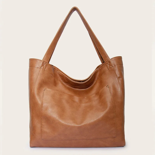 Mei Lin's Luxe Grandeur | Soft Leather Shoulder Bag