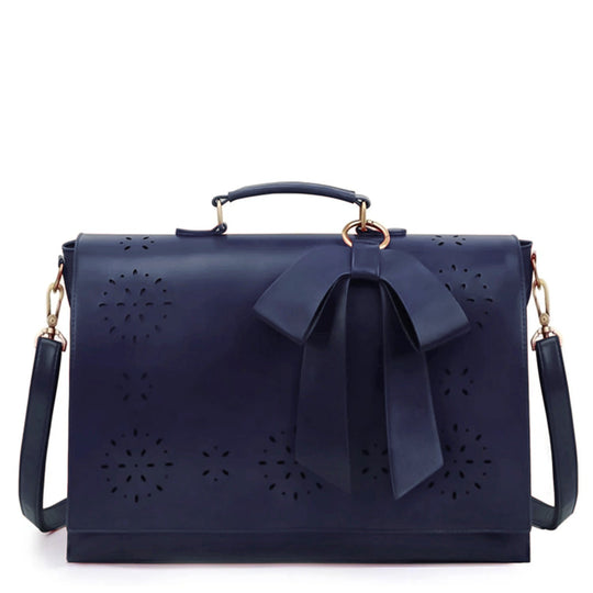 Mei Lin’s Elegant Bow-Tie Satchel